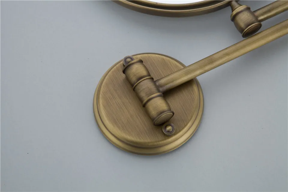 Senducs العتيقة الحمام Mirrror 8 بوصة جولة حمام مرآة مع 3x مكبرة مرآة من عالية الجودة الصلبة النحاس المرحاض مرايا Senducs العتيقة الحمام Mirrror 8 بوصة جولة حمام مرآة مع 3x مكبرة مرآة من عالية الجودة الصلبة النحاس المرحاض مرايا