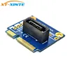 XT-XINTE mSATA to SATA Converter Card Mini SATA to 7Pin PCI-e Extension Adapter board Half-size for 2.5