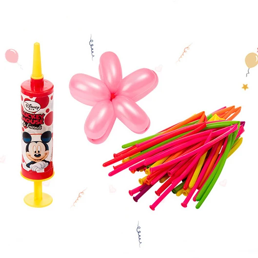 

Disney Mickey Minnie Snow Princess Blowing Balloons Kids Birthday Party Wild Dinner Decorations birthday party decorations kids