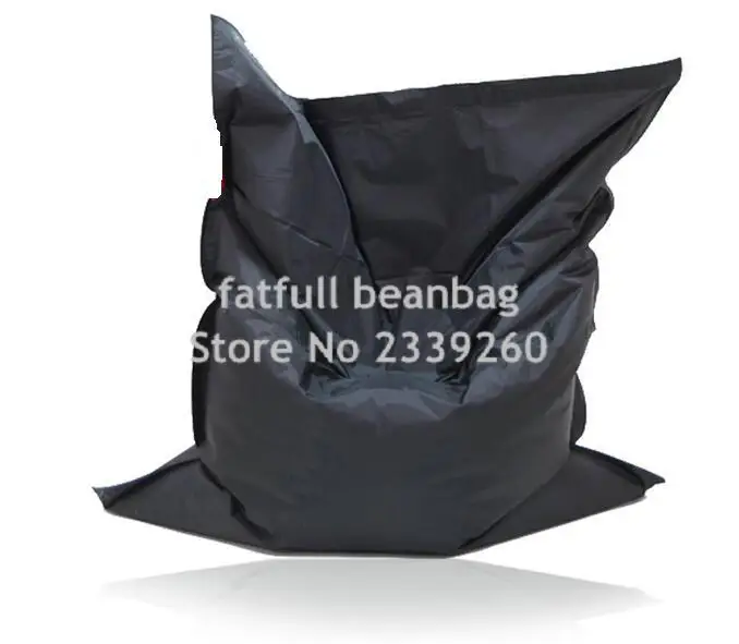 Cover only No Filler-dark grey fatball lazy boy beanbag chair with waterproof polyester , never tear bean bag sleeping chair