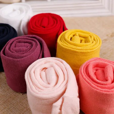 0-6Yrs Kids Baby Girls Tights Soft Cotton Pantyhose Knitted Collant Tights Stocking Spring/Autumn/Winter Infant Clothing ballet tights children tights