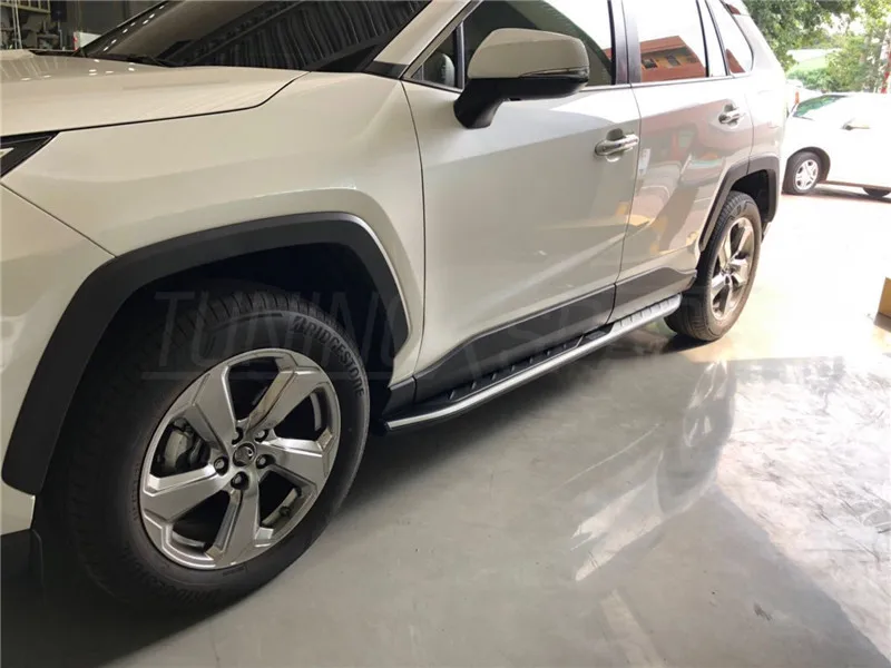 Боковой шаг KINGCHER подходит для Toyota RAV4 2019 2020 подножка бара Nerf|Буксиры и подвесные