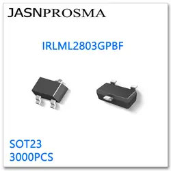 JASNPROSMA IRLML2803GPBF SOT23 3000 шт. N-Channel 20 в 30 в высокое качество сделано в Китае IRLML IRLML2803 GPBF 2803