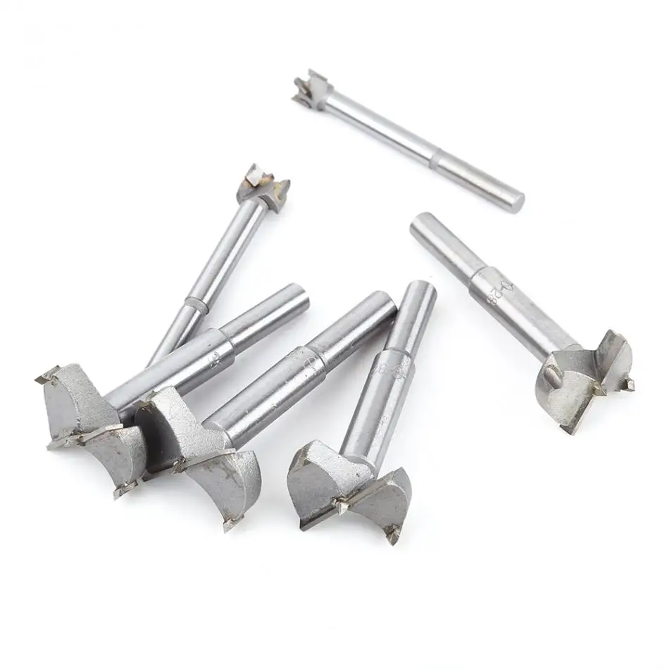 

1pc Drill Bit Ferramentas Cemented Carbide Forstner Drill Bit Woodworking Boring Flat Wood Cutting Tool