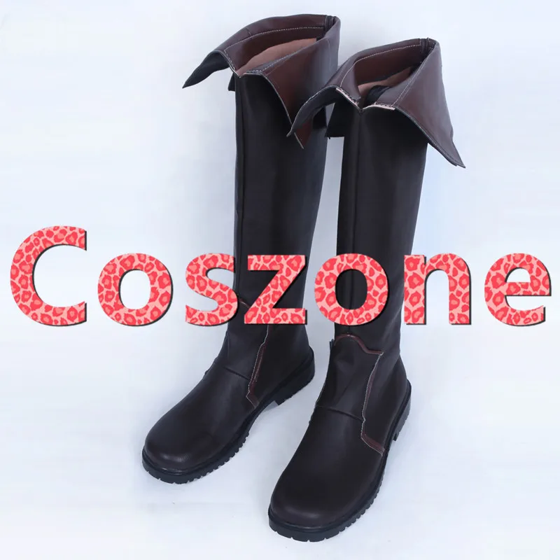 Tales Of Zestiria The X Edna Brown Shoes Cosplay Boots (10)