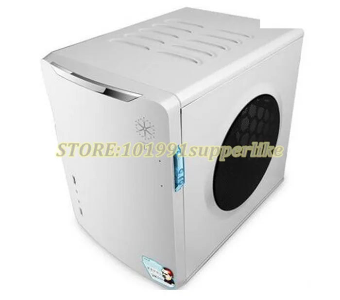 

DEBROGLIE 1pcs itx case Desktop computer Mini Host Chassis ITX Desktop game small Case
