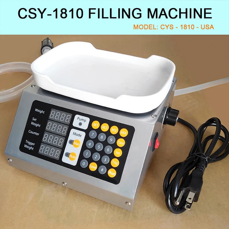 Американский стандарт CSY-1810USA взвешивания автоматический дозировочный жидкостный наполнитель машина контроллер
