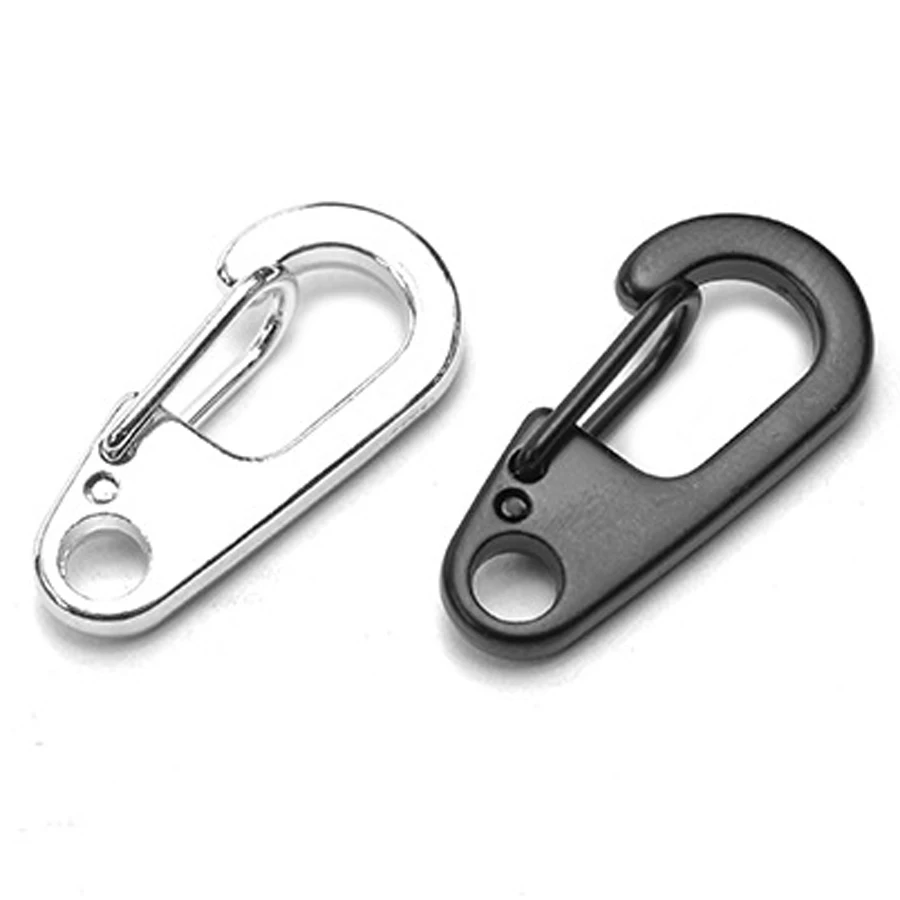 

5PCS Tactical Camping Equipment Backpack Keychain Climbing Carabiner Outdoor Spring Clasp Buckle Hanging Hooks Mini Keyring J075