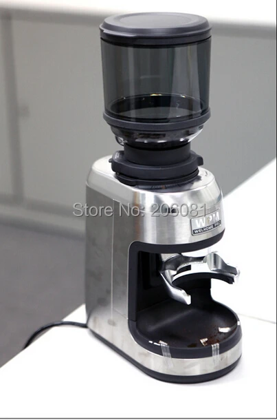 Профессиональный коммерческий Welhome эспрессо конические заусенцы шлифовальные станки ZD-17N WPM-PRO конические заусенцы Lampu светодиодный кофемолка