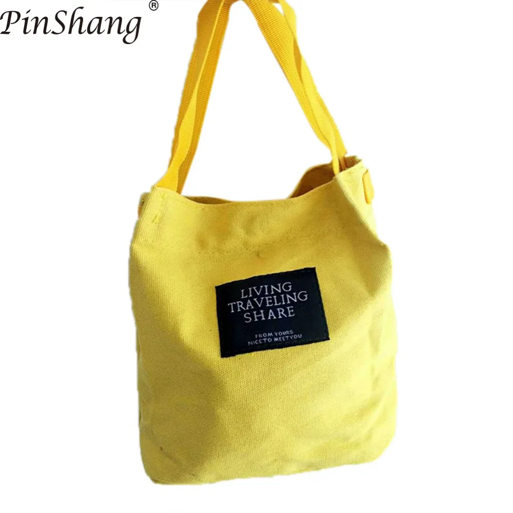 PinShang Canvas handbag Single shoulder Bag Concise Fashionable