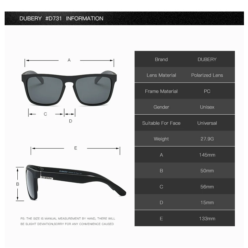 Warblade 2019 New Polarized Sunglasses Polaroid Glasses Men Side