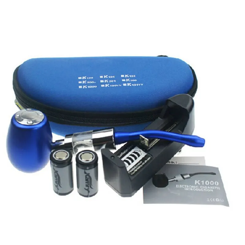 K1000 E vape мод Стартовые наборы с 3 5 мл Емкость двойной катушки стеклянный резервуар
