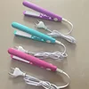 Electric Mini Hair straightener Iron Pink Ceramic Straightening Corrugate Curling Iron Styling Tools Hair Curler With EU Plug ► Photo 1/6