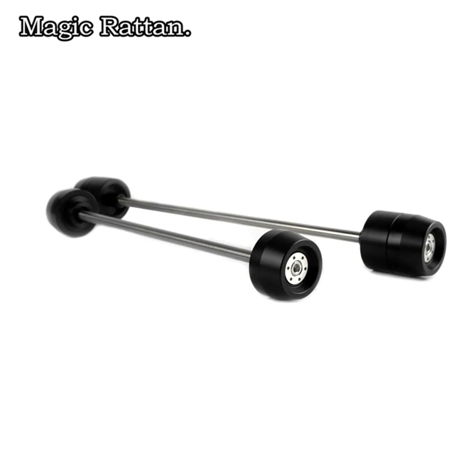 

Motorcycle Front & Rear Axle Fork Crash Sliders Wheel Protector For Yamaha YZF-R1 R1 2015-2018