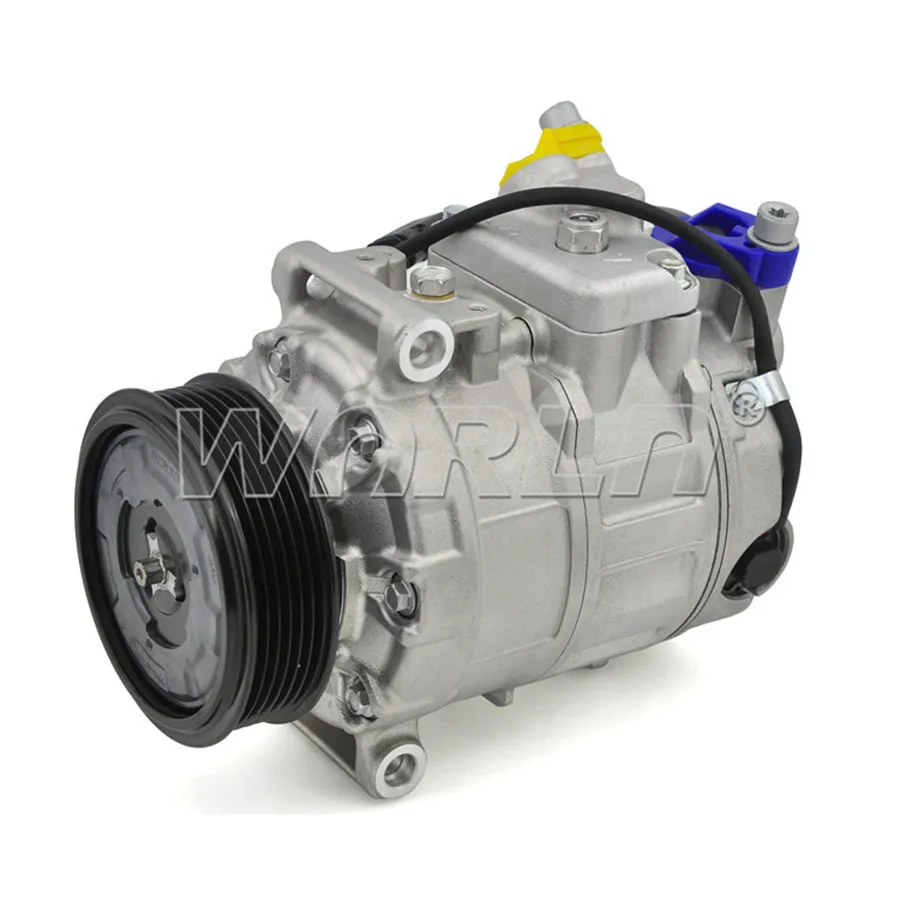  7SEU17C auto ac compressor forVW T5 Transporter Multivan Amarok 20 TDI AUDI 4371007250 7E0820803 7E