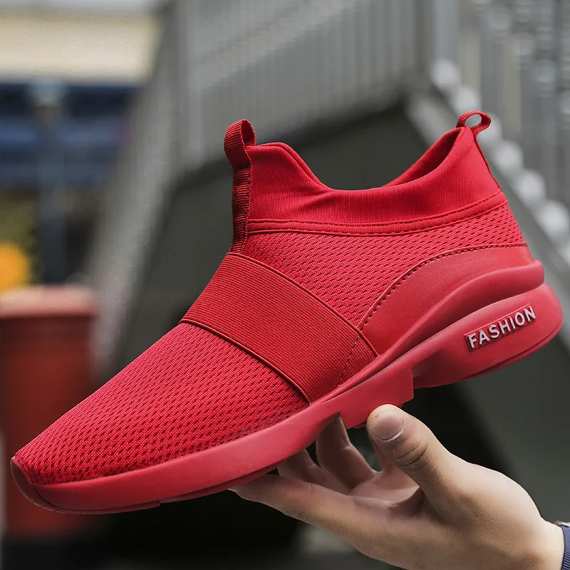 

Spring/Autumn New models men shoes 2018 fashion comfortable youth casual shoes For Male soft mesh design lazy shoes 742