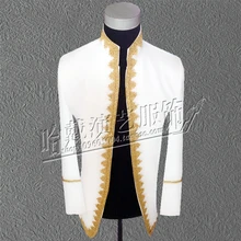(suit+pant) New fashion European royal men’s clothing groom wedding dress sets men stage formal dress costumes !free shipping