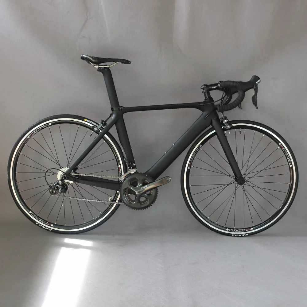 Perfect 2019 Aero design complete bike FM268  Carbon Fiber 700c road  bicycle  20 Speed complete Bicicleta  adopted SHIMAO brake-4700 5