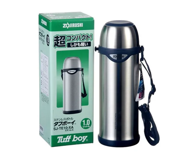 Free Shipping Zojirushi Stainless Steel SJ TE10 XA Vacuum Thermos