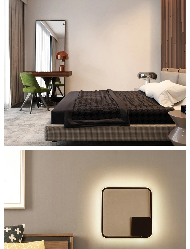 NEO Gleam прямоугольные современные светодиодные потолочные лампы для гостиной спальни Кабинета белый/коричневый цвет квадратный потолочный светильник с RC
