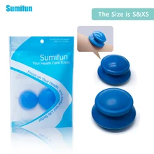 Sumifun 2 шт. поглотитель влаги массажные чашки вакуумное средство против целлюлита чашки семья тела Массажер банки для терапии набор 2 размера XS+ S
