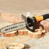 Eletric DIY Chain Saw Converter Chainsaw Bracket Tree Felling Saw Changed Angle Grinder into Chain Saw for Woodworking Tool ► Photo 2/2