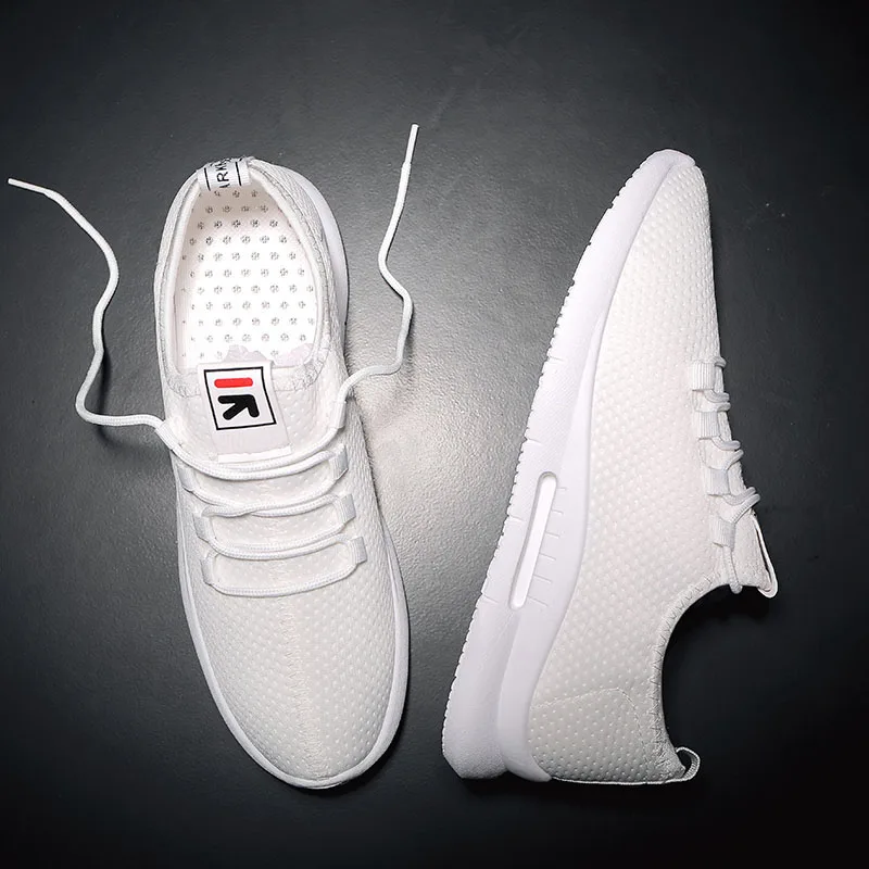 

Weweya Autumn Winter Sneakers Men Cool Jogging Running Shoes Outdoor Comfortable Sport Trainers Hollow Thick Sole Male Footwear