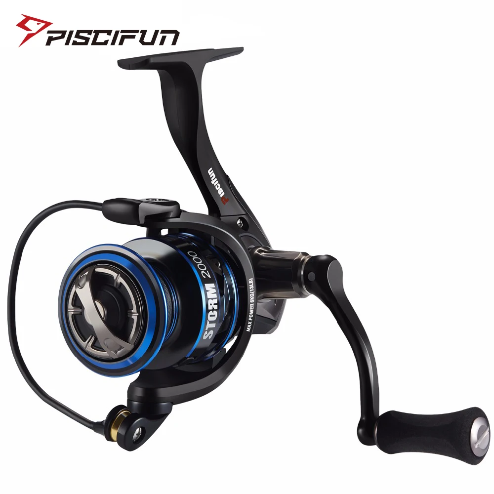 Preise Piscifun New Spinning Reel 6.2 1 getriebe Verhältnis 10 + 1 Lager Doppel Versiegelten Drag Air Rotor Braid Bereit Aluminium Spool Angeln Reel