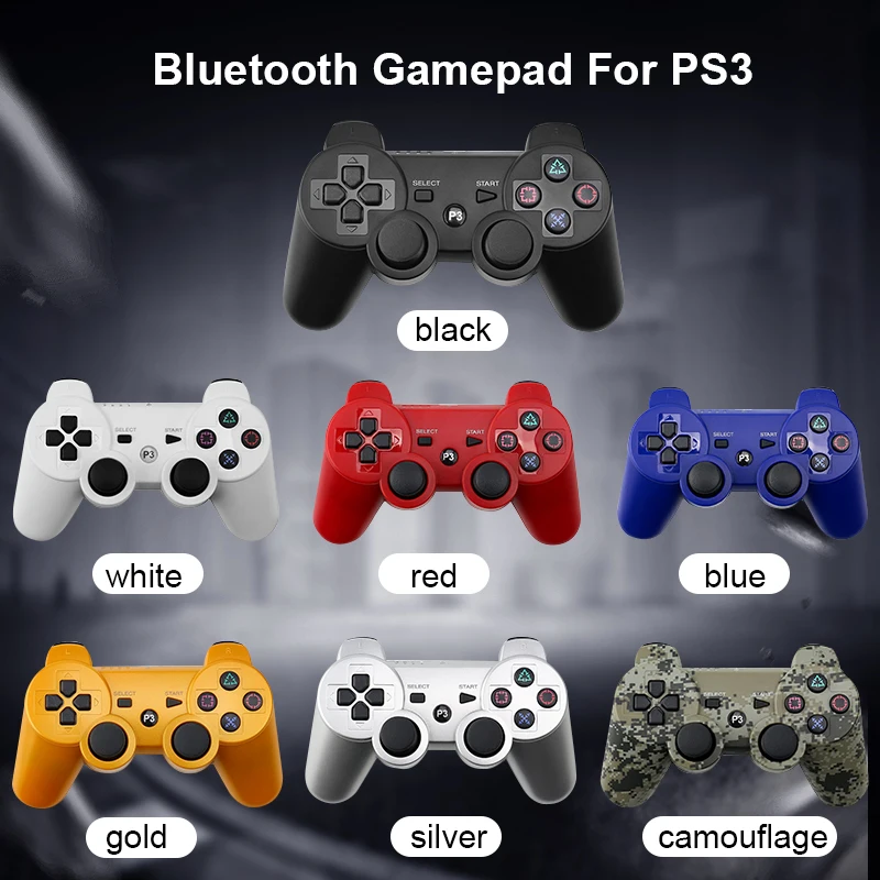 Беспроводной Bluetooth геймпад для PS3 контроллер Playstation 3 dualshock игровой джойстик play station 3 консоли