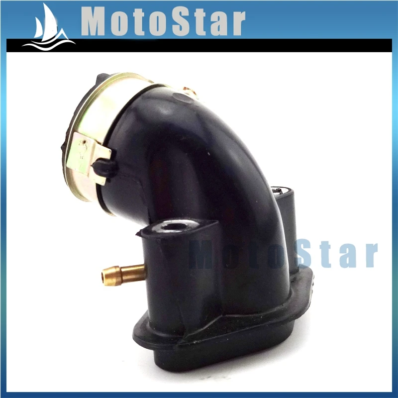 Intake Manifold Inlet Pipe For SUNL Baotian Znen Jmstar Chinese Moped Scooter GY6 50cc Engine Carburetor Carb