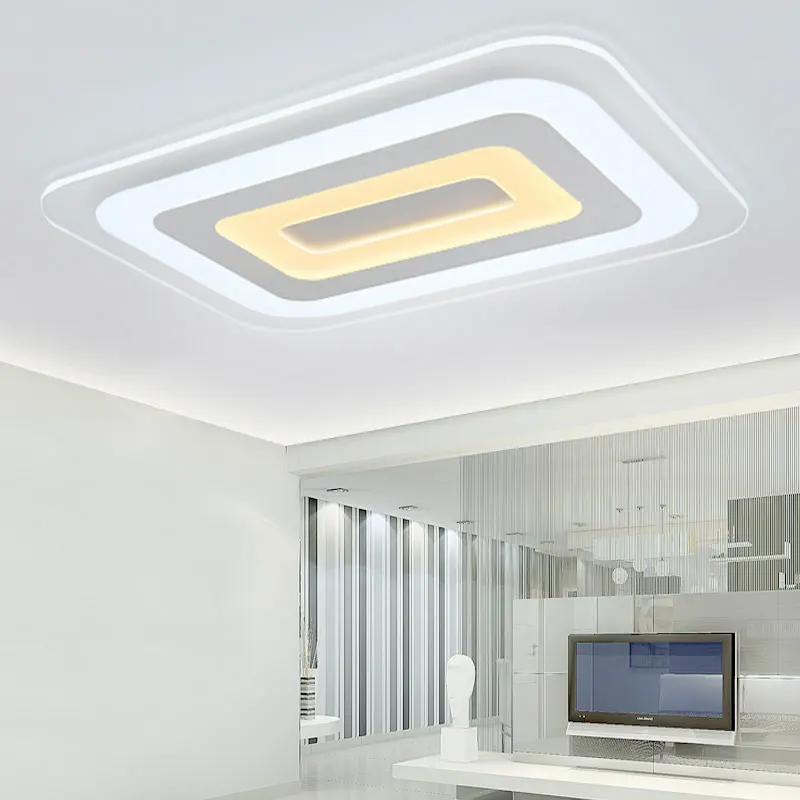 

Modern creative Led Ceiling Lights For Indoor Lighting ultra-thin led Square Ceiling Lamp Fixture For Living Room Bedroom 078