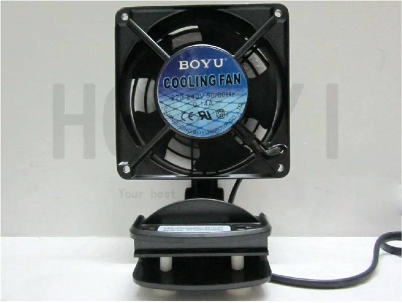 BOYU 1 шт. FS-120 15 Вт FS-120A 4 Вт аквариум Вентилятор охлаждения охладитель Регулируемые 360 градусов fish tank контроль температуры небольшой вентилятор