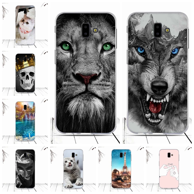 

Case For Samsung Galaxy J6+ J610 J6 Prime Case Cover Soft TPU Silicone Back Cover For Samsung J610 J6 Plus Case Fundas Coque