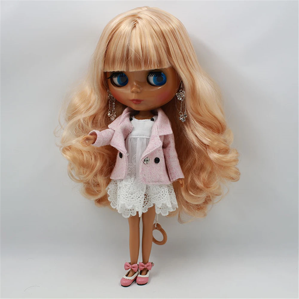 Одежда для 1/6 Blyth 2 шт. кружевное платье розовое пальто|lace back dress|lace boyshortlace cake |
