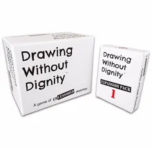 Drawing Without Dignity Board Games Combo Pack Adult Party Game Expansion Pack 1 Funny Children's educational toys human dignity