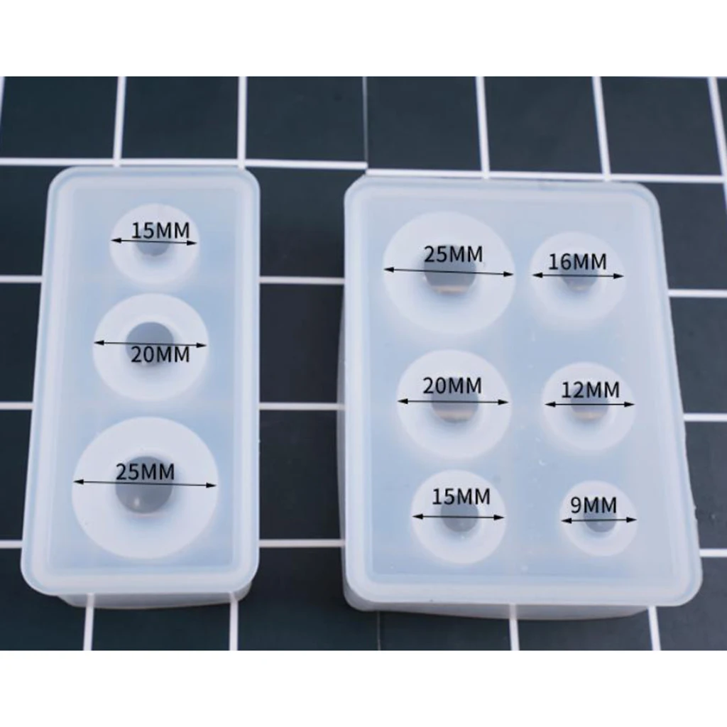 Transparent Silicone Mould Resin Decorative Craft DIY Universe Balls Epoxy Resin Molds for Jewelry Making Mold DIY Tools