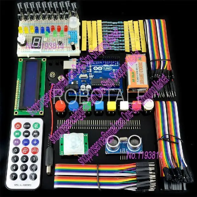 

Basic Starter Kit 1602LCD Ar duino UNO R3 Kit Ar duino study Kit