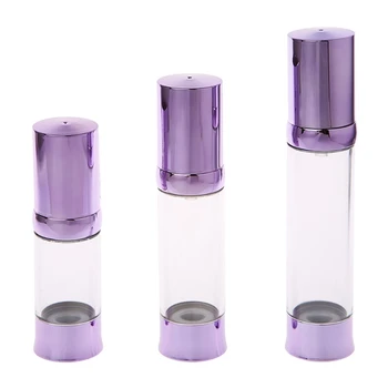 

Travel Airless Bottle Pump Empty Spray Cosmetic Vacuum Lotion Bottles 20/30/40ml