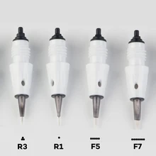 20шт иглы татуировки картридж R1 R3 R5 F5 F7 иглы, используемые для Artmex V8 V6 V3 Dr. pen A3 PMU Полупостоянный макияж машина
