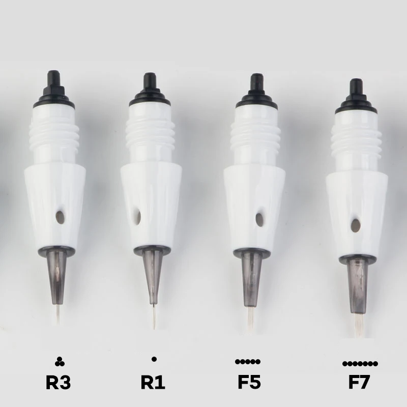 

20pcs Tattoo Needle Cartridge R1 R3 R5 F5 F7 needles used for Artmex V8 V6 V3 Dr.pen A3 PMU Semi permanent makeup machine