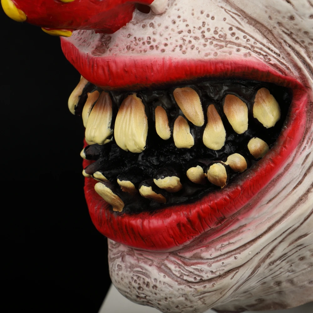 Latex Mask Carnival Costume Accessory Joker Novelty Halloween Party Head Mask  Fancy Dress Party Cosplay Mask (11)