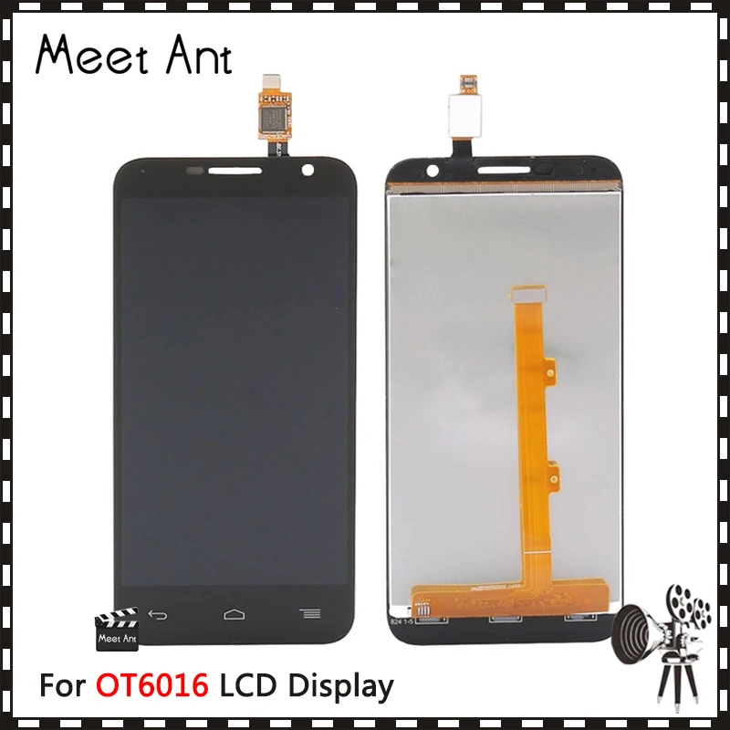 

10Pcs For Alcatel One Touch Idol 2 mini 6016 OT6016 6016E 6016D 6016A LCD Display Screen With Touch Screen Digitizer Assembly