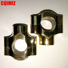 Высокое качество мотоцикл латунь " Руль стояки 1 дюймов зажим руля для Harley Bobber Chopper 25 мм