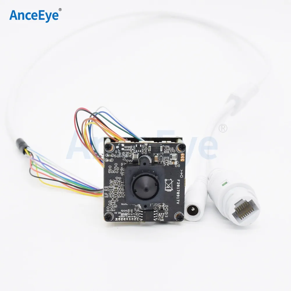 Мини камера видеонаблюдения AnceEye 1080P POE Домашняя мини веб модуль ONVIF P2P RTSP|Камеры