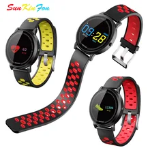 Цвет Экран умный спортивный браслет сердечного ритма Фитнес трекер Смарт Браслет крови Давление часы для samsung Galaxy J7 J5 J3 J1