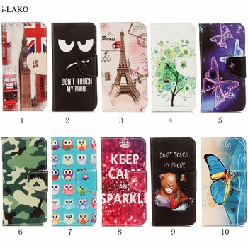

50pcs/lot For Huawei Y6 Prime 2018 Case Do not Touch My Phone Cartton Leather Case With Stand For Huawei Y5 2018 Honor 7A Pro