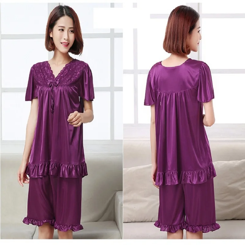 Новинка 2020 женские и летние пижамы шорты костюм большие размеры можно носить 100