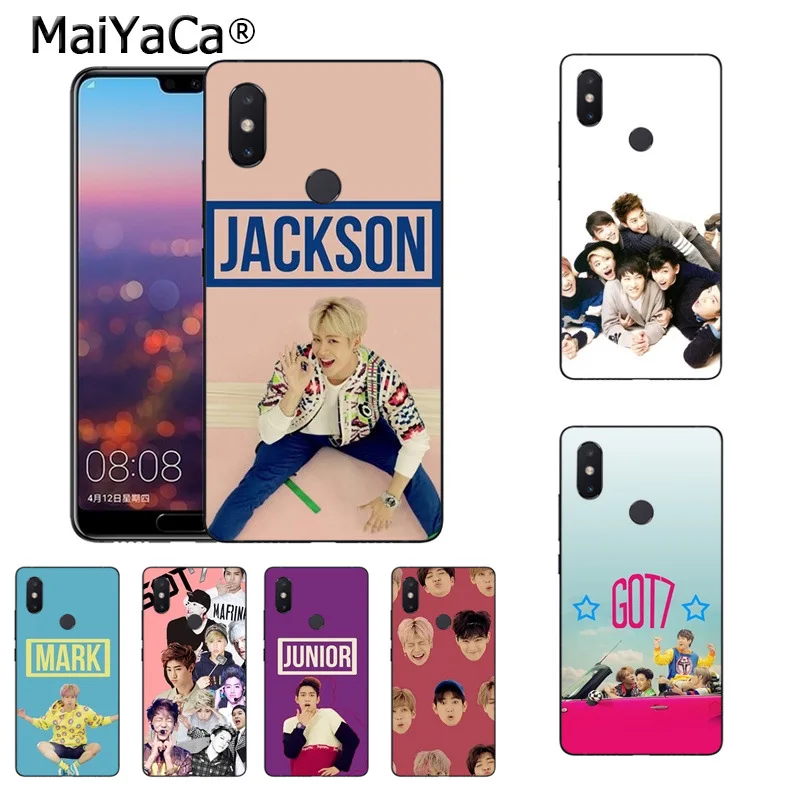 Чехол для телефона из ТПУ MaiYaCa GOT7 kpop Diy с красочным рисунком xiaomi mi 8se 6 note2 note3 redmi 5 plus