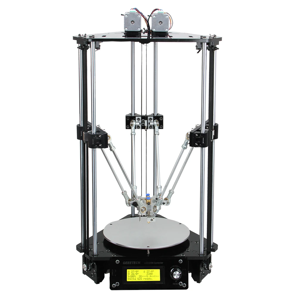 2016 Dual Extruder 3D Printer Auto-leveling Auto-calibration Delta Rostock Mini G2s Pro Wholesale 5KG PLA 1.75mm 3D Filament