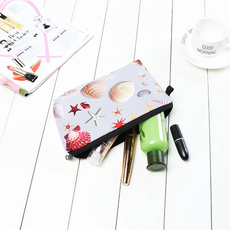 Printed lady cosmetic bag clutch bag storage bag wash bag Printed lady cosmetic bag clutch bag storage bag wash bag